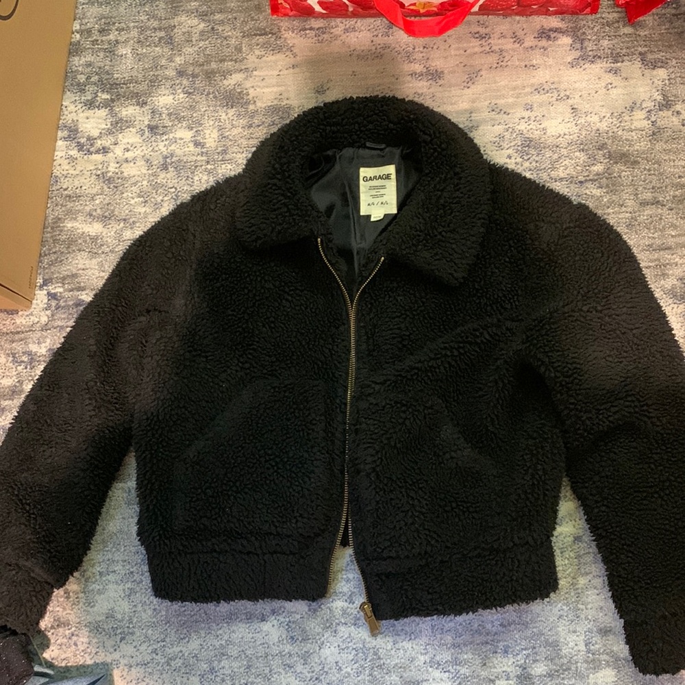 Black Sherpa Jacket